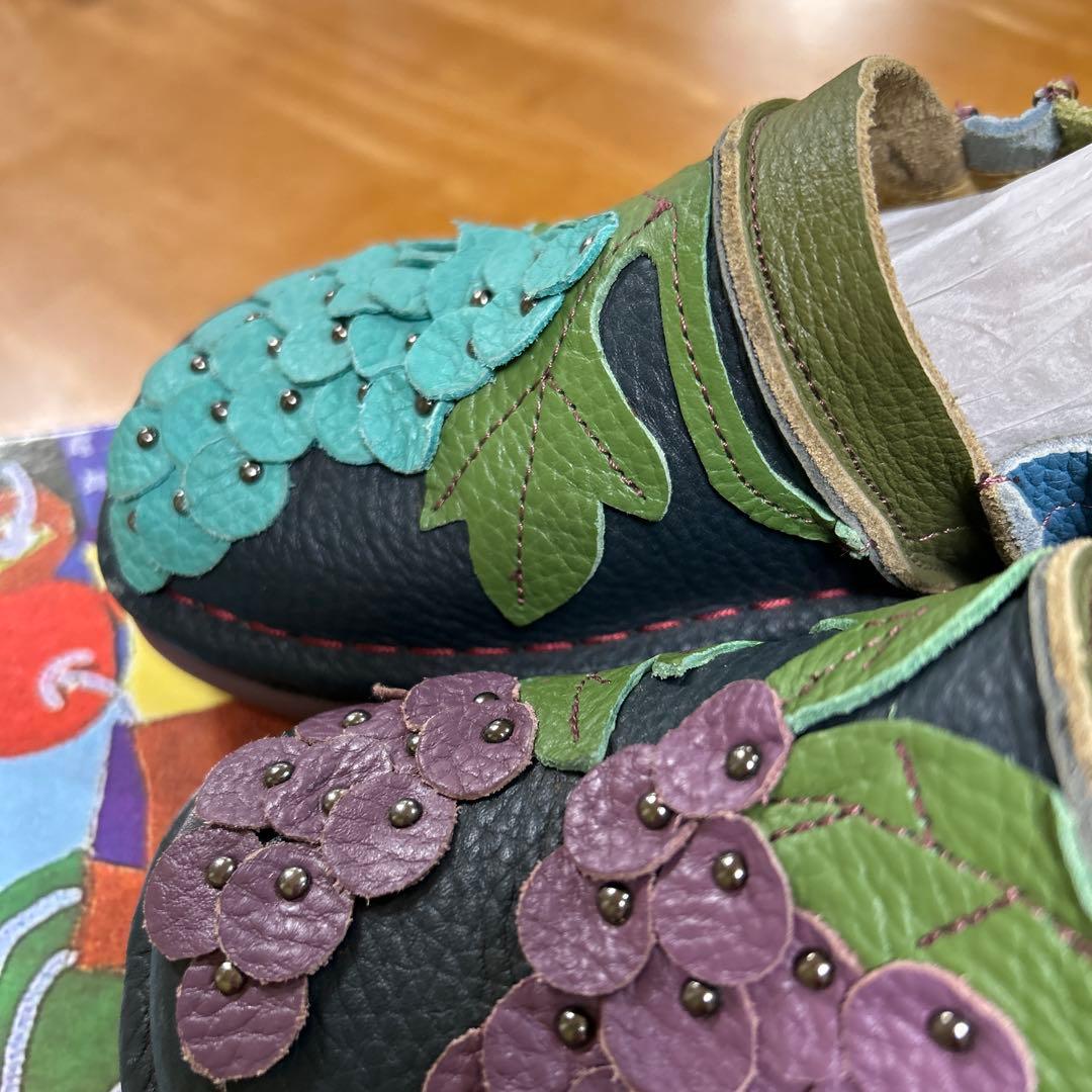 エスタシオンのレザー靴　S S