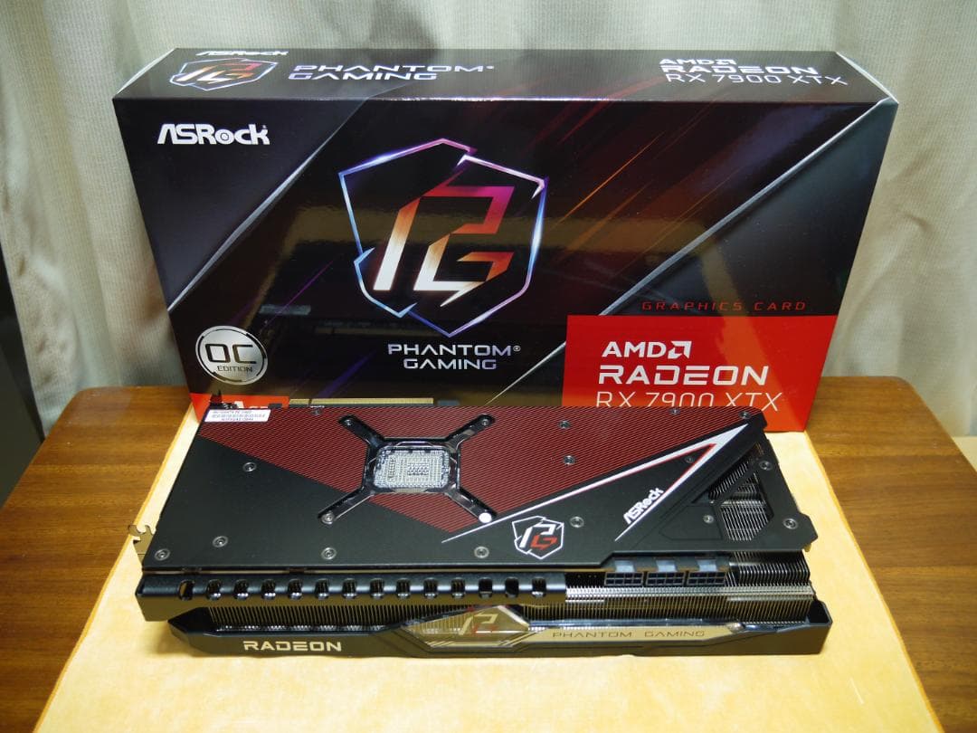 グラフィックボード・グラボ・ビデオカード Radeon RX7900 XTX Phantom Gaming 24GB OC