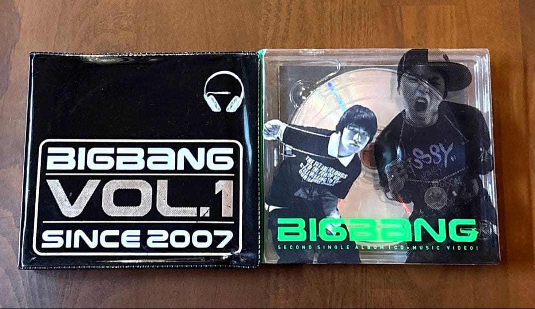 【レア】廃盤 BIGBANG VOL.1&SECOND SINGLE ALBUM