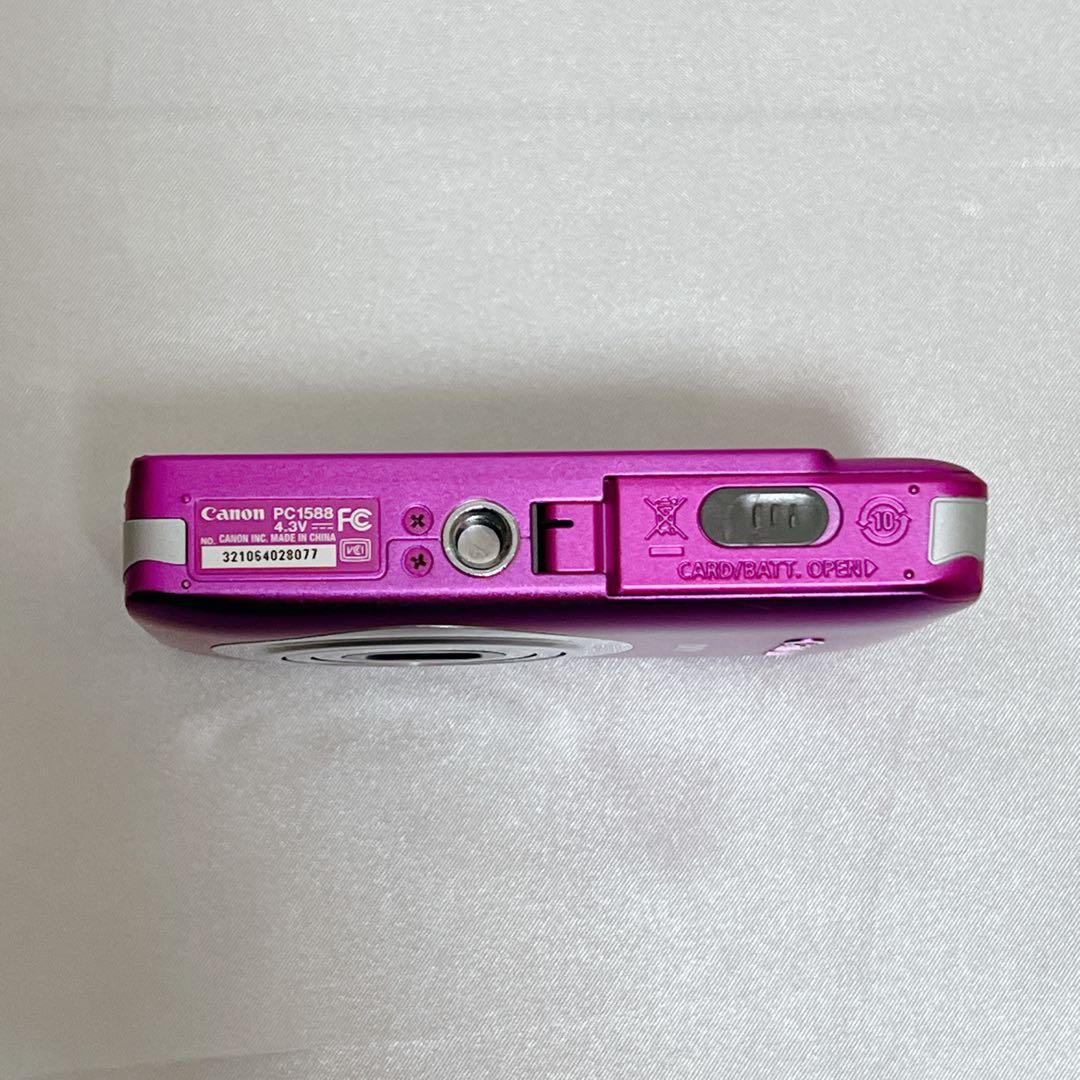 【動作確認済】 Canon キャノン IXY 210F デジタルカメラ ピンク