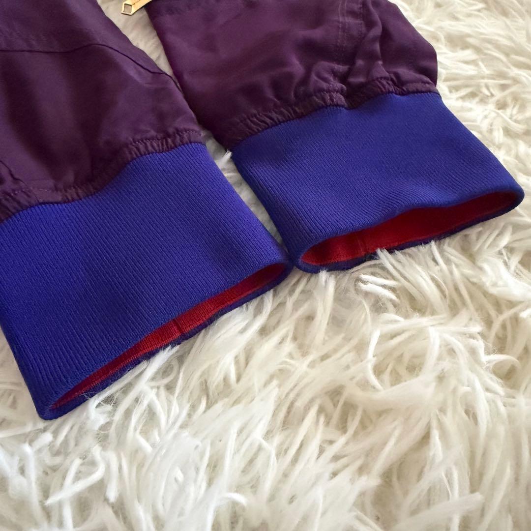 【美品】ポールスミス　MA-1 ブルゾン　マルチストライプ　ゴールド金具　M