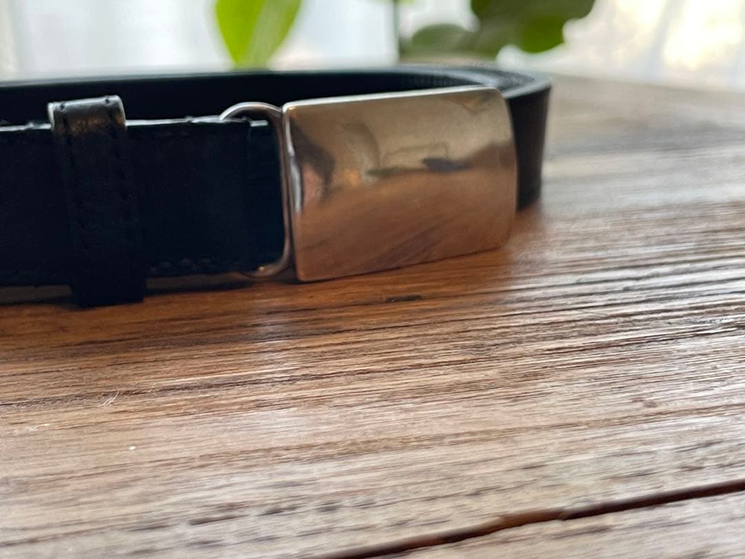 P.J&Co レザーベルト　シルバー925バックル(TIFFANY brass