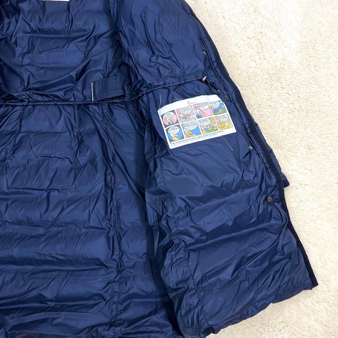 『美品』MONCLER HERMINE エルミンヌ ネイビー ダウンジャケット