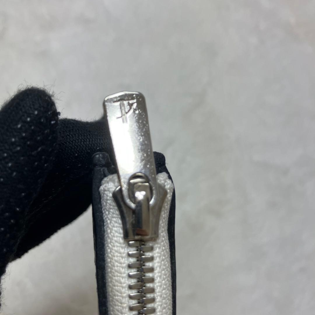 極美品 エンダースキーマ 本革 レザー ケース カードケース ブラック