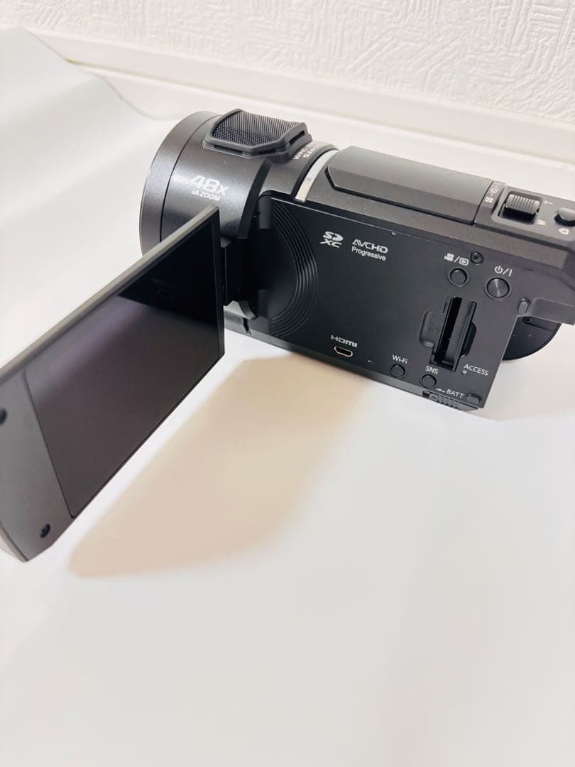 【超美品】Panasonic HC-V900 互換バッテリー付／付属品完備