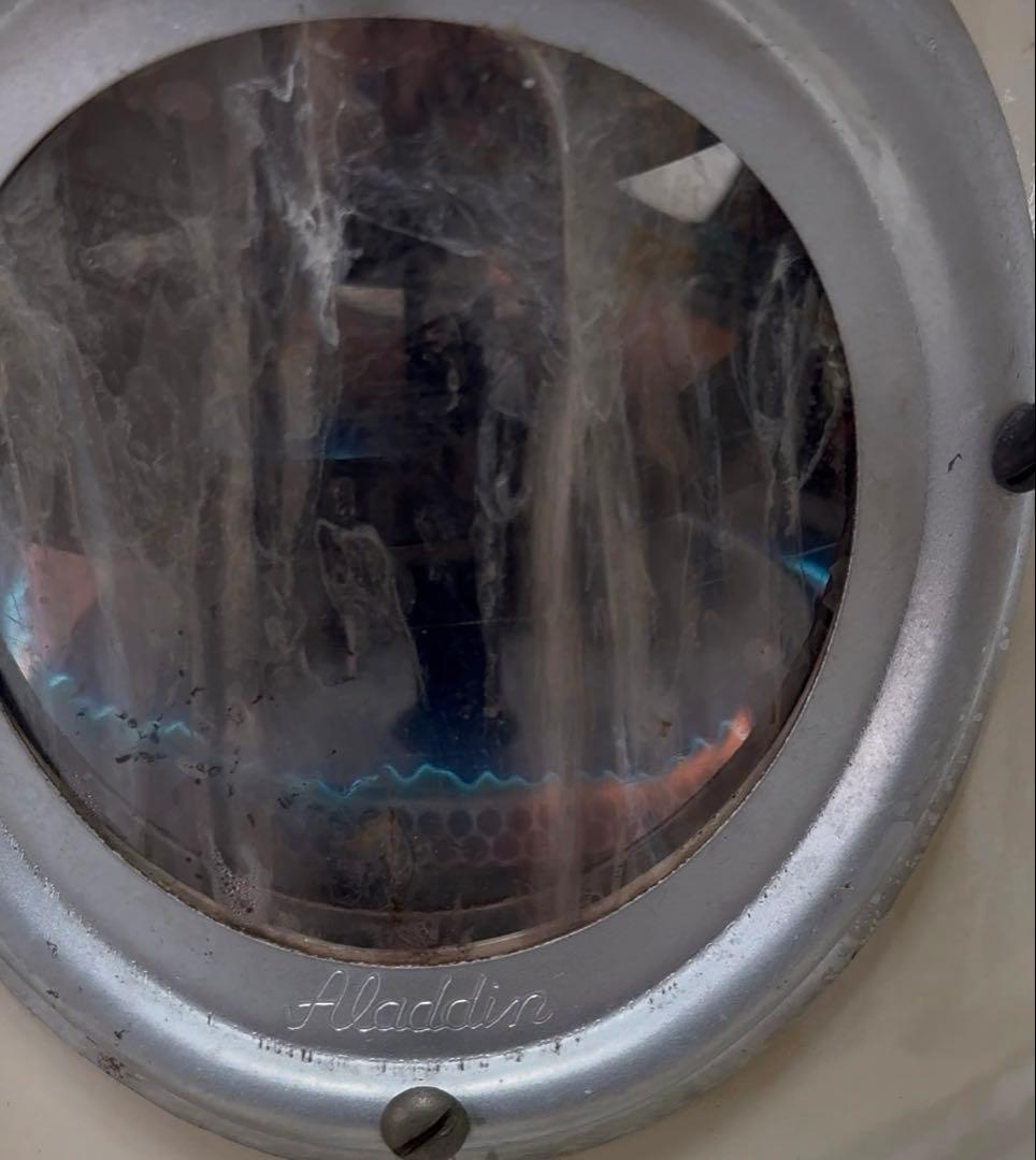 レア アラジン ヤナセ販売 芯交換済み♪ 石油ストーブ 25型 アンティーク