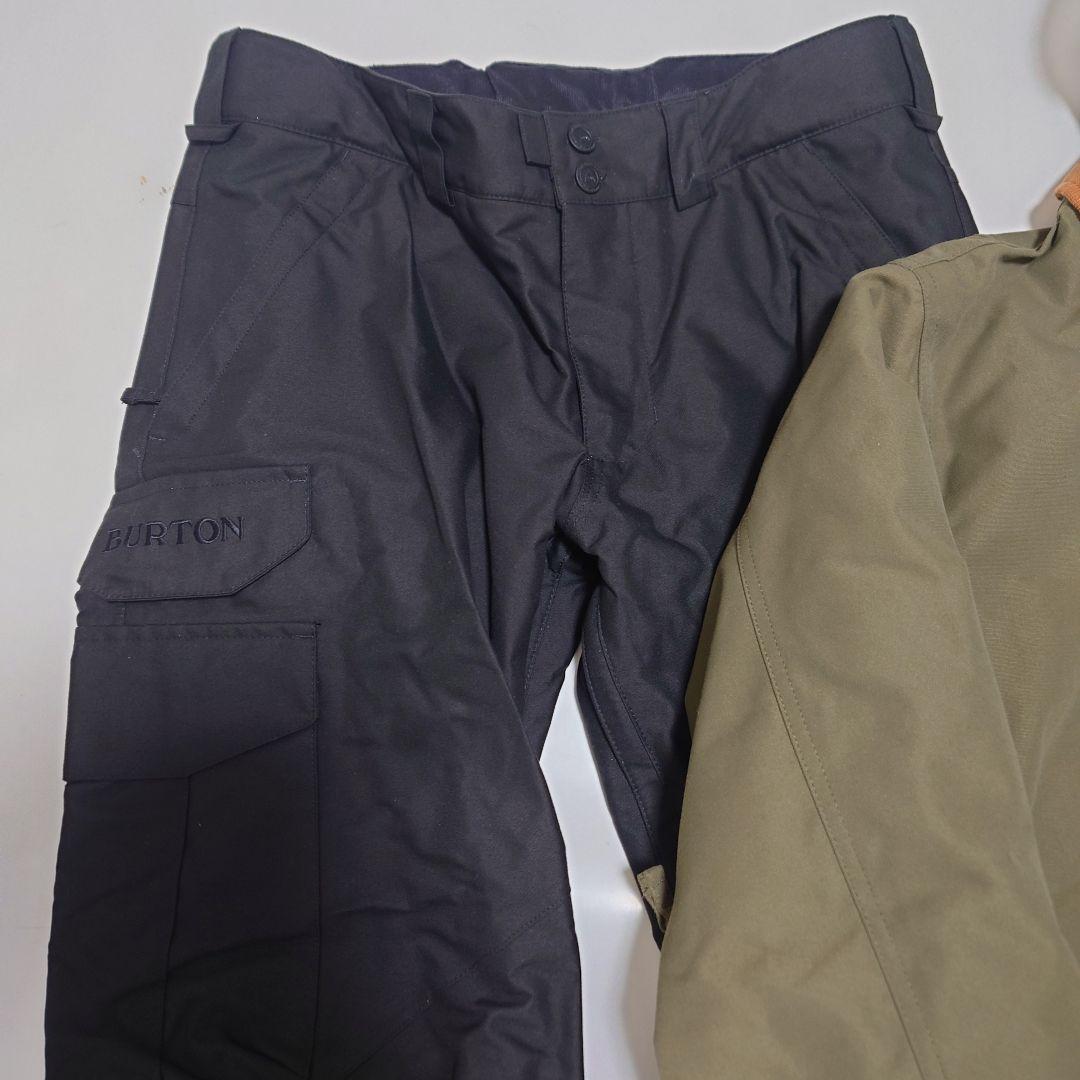 BURTON バートン スノーボード ウェア 上下セット　М カーキ　ブラック