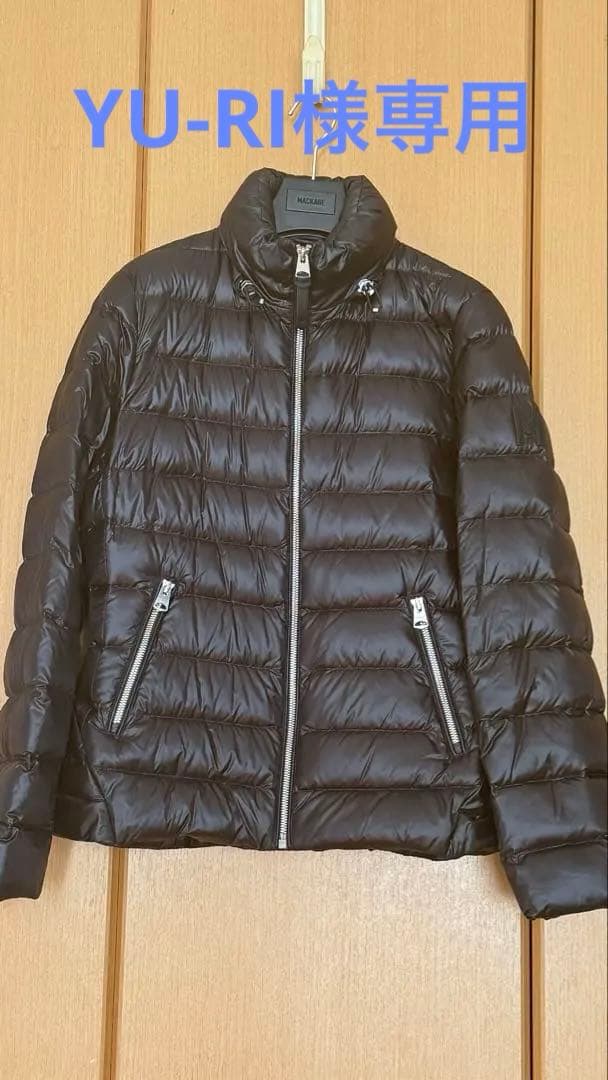 マッカージュ フード付きダウン 美品 百貨店購入 お値下け相談ください