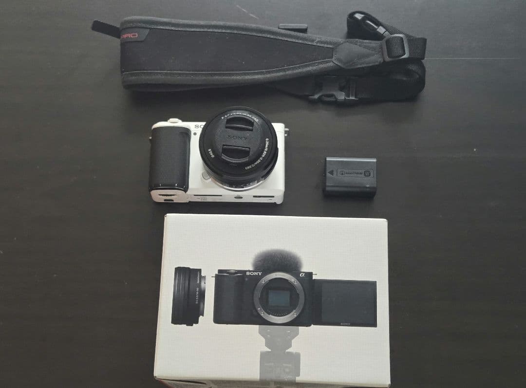 SONY ZV-E10 ホワイト 16-50mm ossレンズ付き