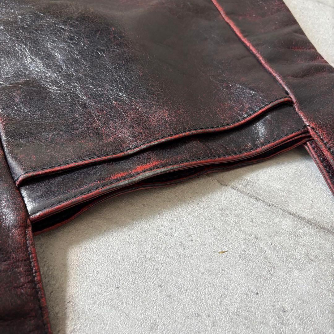 バッグ 00s masaki matsushima leather bag y2k