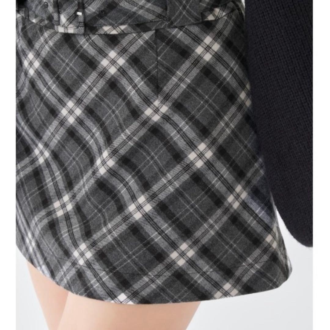 Darich ドッキングミドルウエストミニワンピ　ブラック　タグ付き