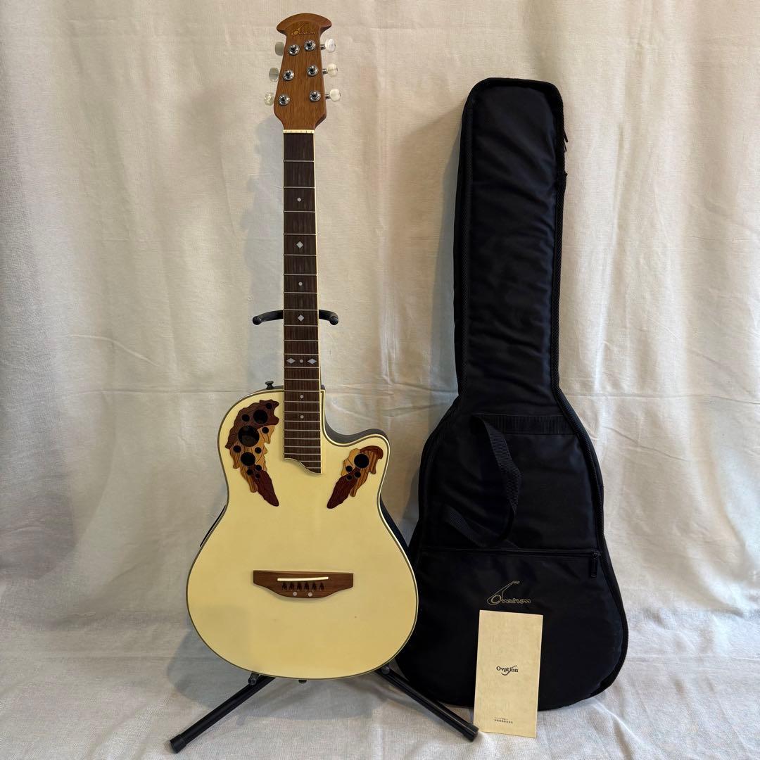 【ジャンク品】Ovation Celebrity CP212 エレアコ ケース付