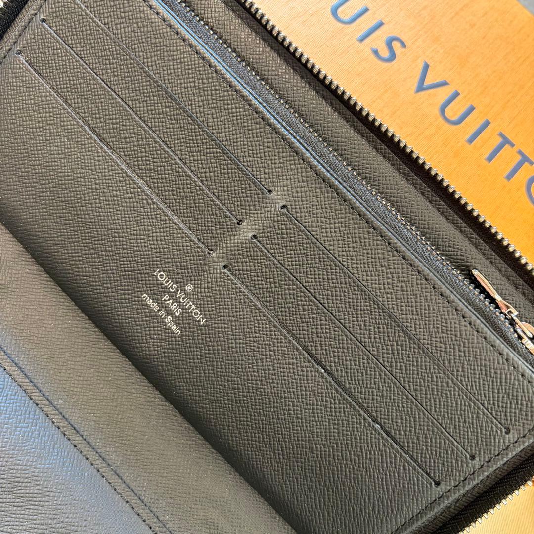 ルイ・ヴィトン　長財布　エクリプス　LV ラウンドファスナー