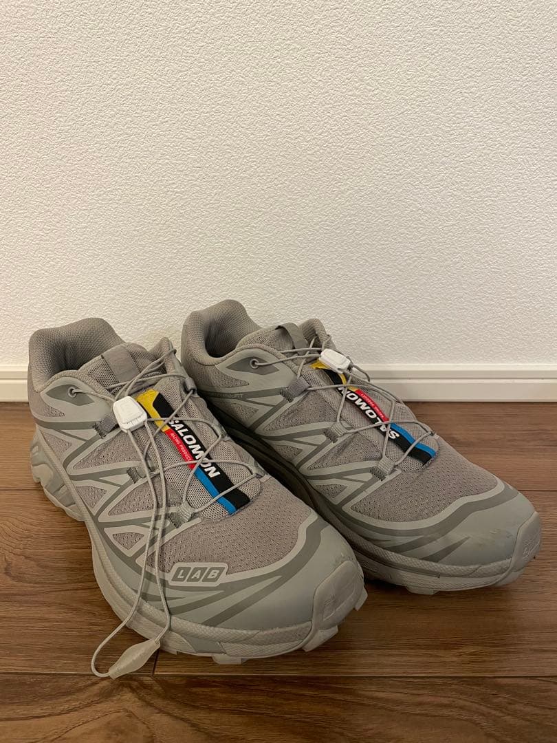 靴 SALOMON XT-6 ghost grey 28.5cm