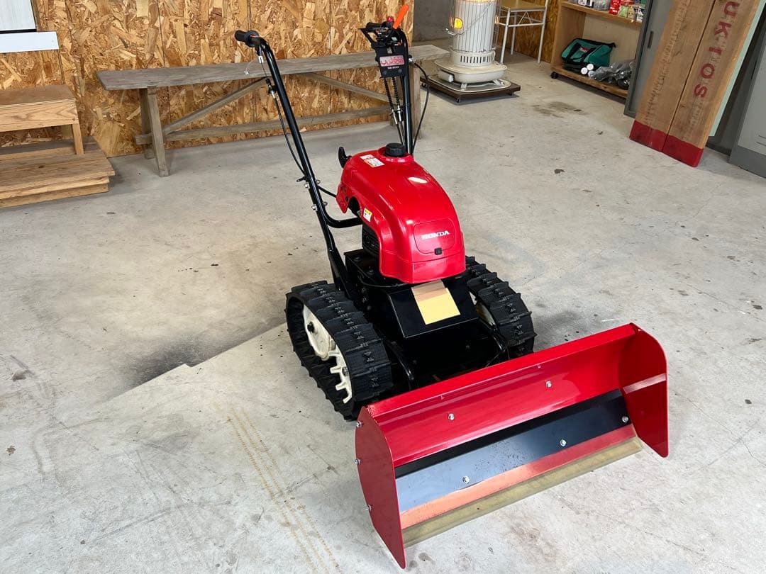 ホンダ 除雪機 赤 キャタピラ式