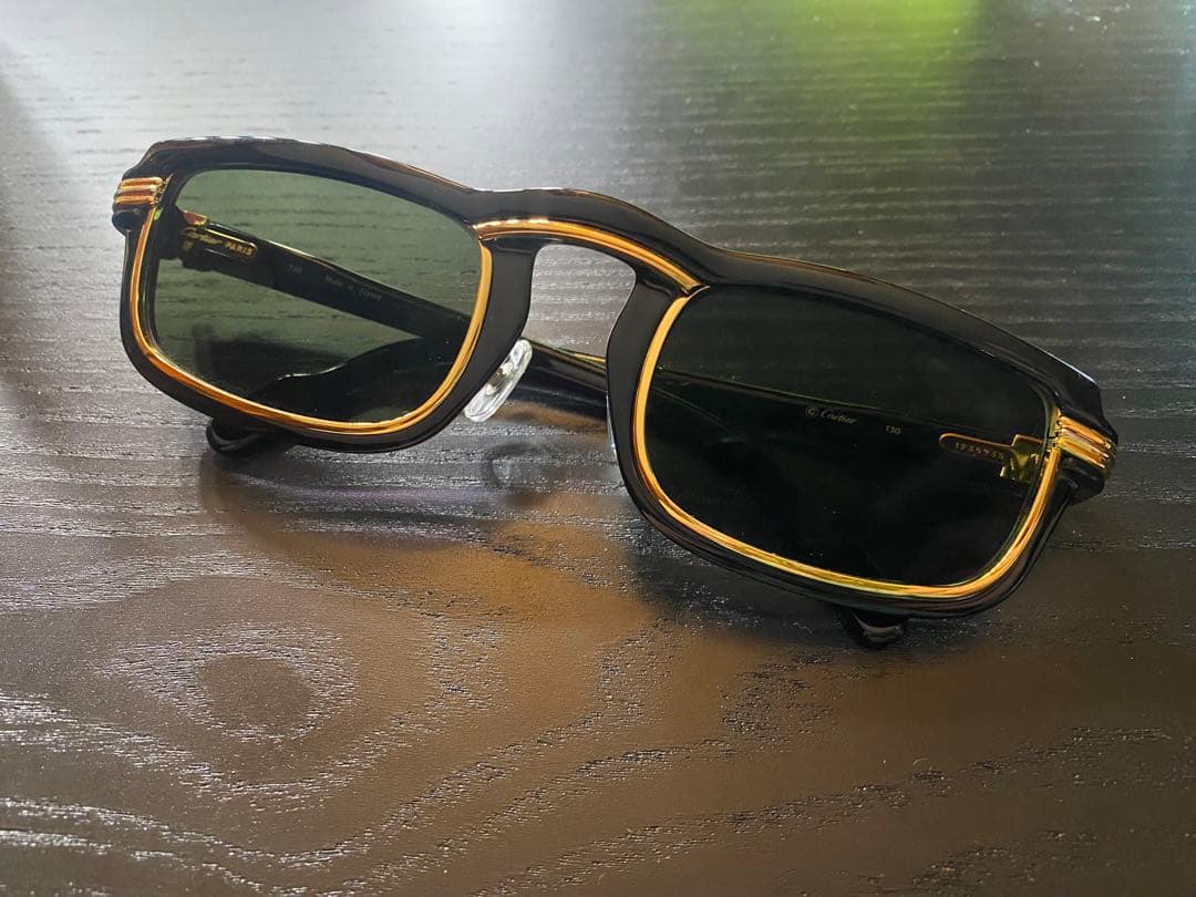 【断捨離】ヴィンテージ　カルティエ　1980s ヴァーティゴ サングラス