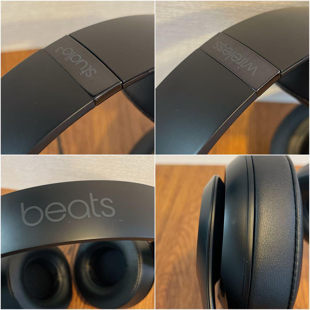 良品☆ BEATS STUDIO3 WIRELESSマットブラック