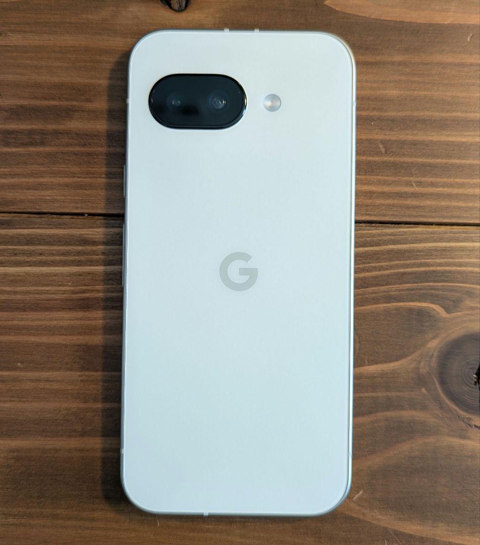 Google Pixel 9a Porcelain 本体（ケース、フィルム付）