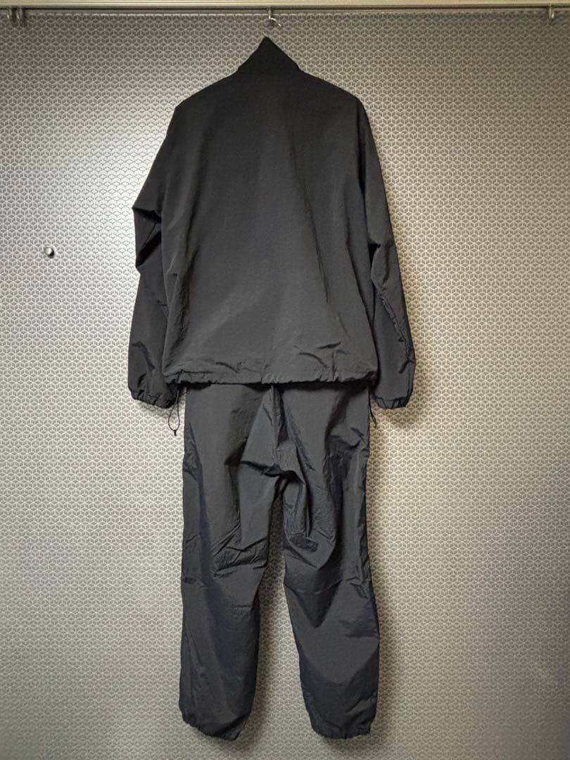 【ennoy/エンノイ】シャカシャカ 2024 セットアップ ブラック×ホワイト