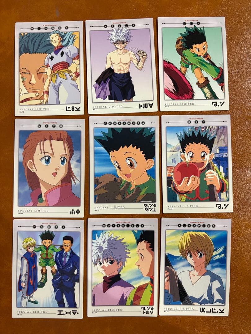 HUNTER×HUNTER カード 背面パズル