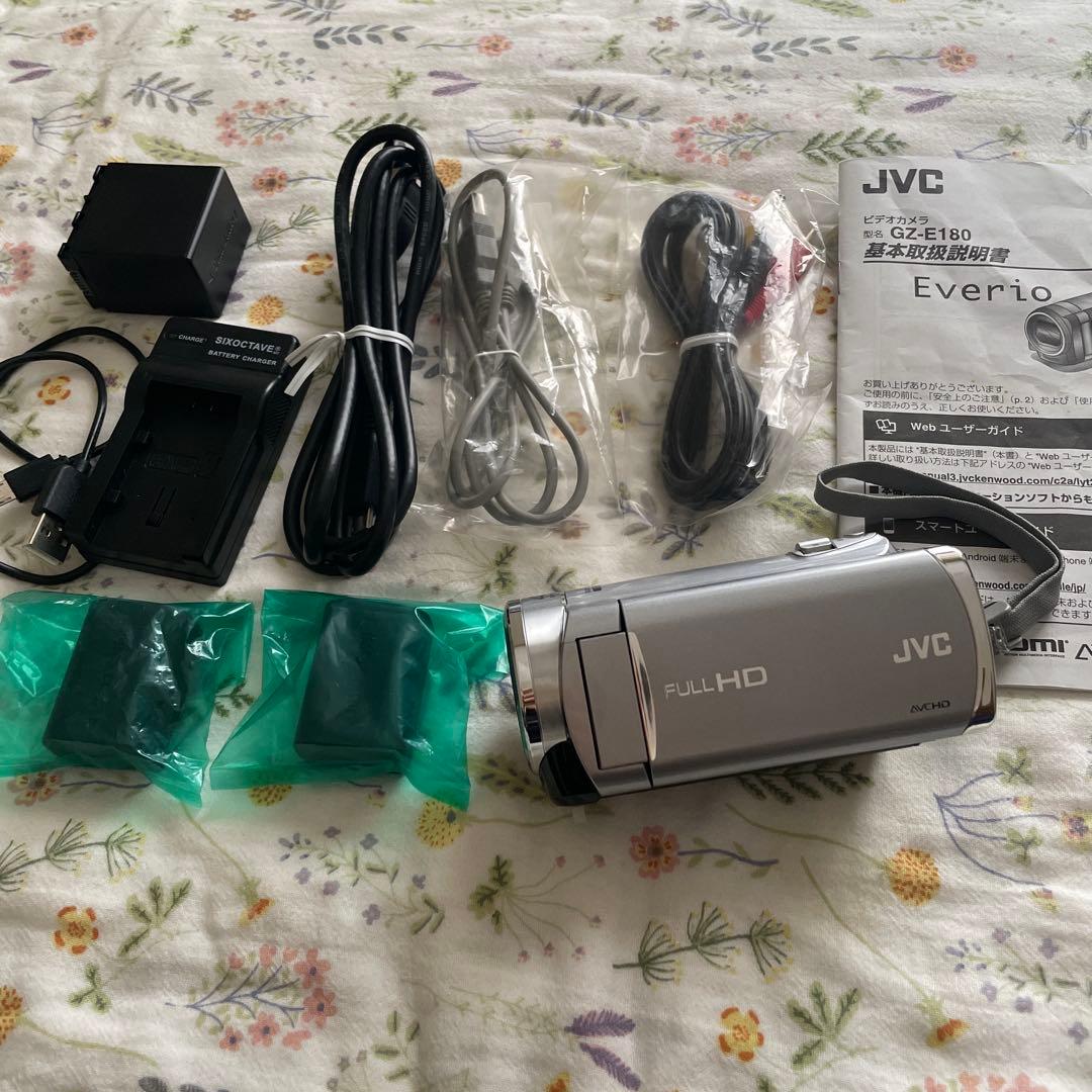 JVC GZ-E180-S ビデオカメラ 本体