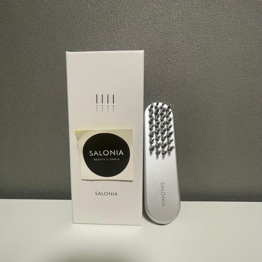 SALONIA WINOYS スカルプブラシ シルバー