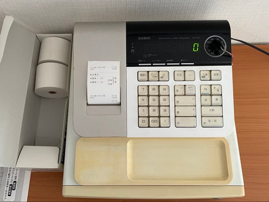 CASIO SE-S10 電子レジスター