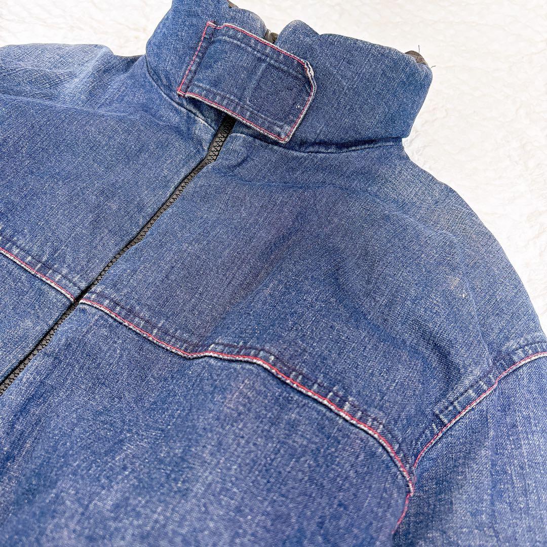 FENDI リバーシブル　デニムダウンジャケット　ズッカ　FF総柄