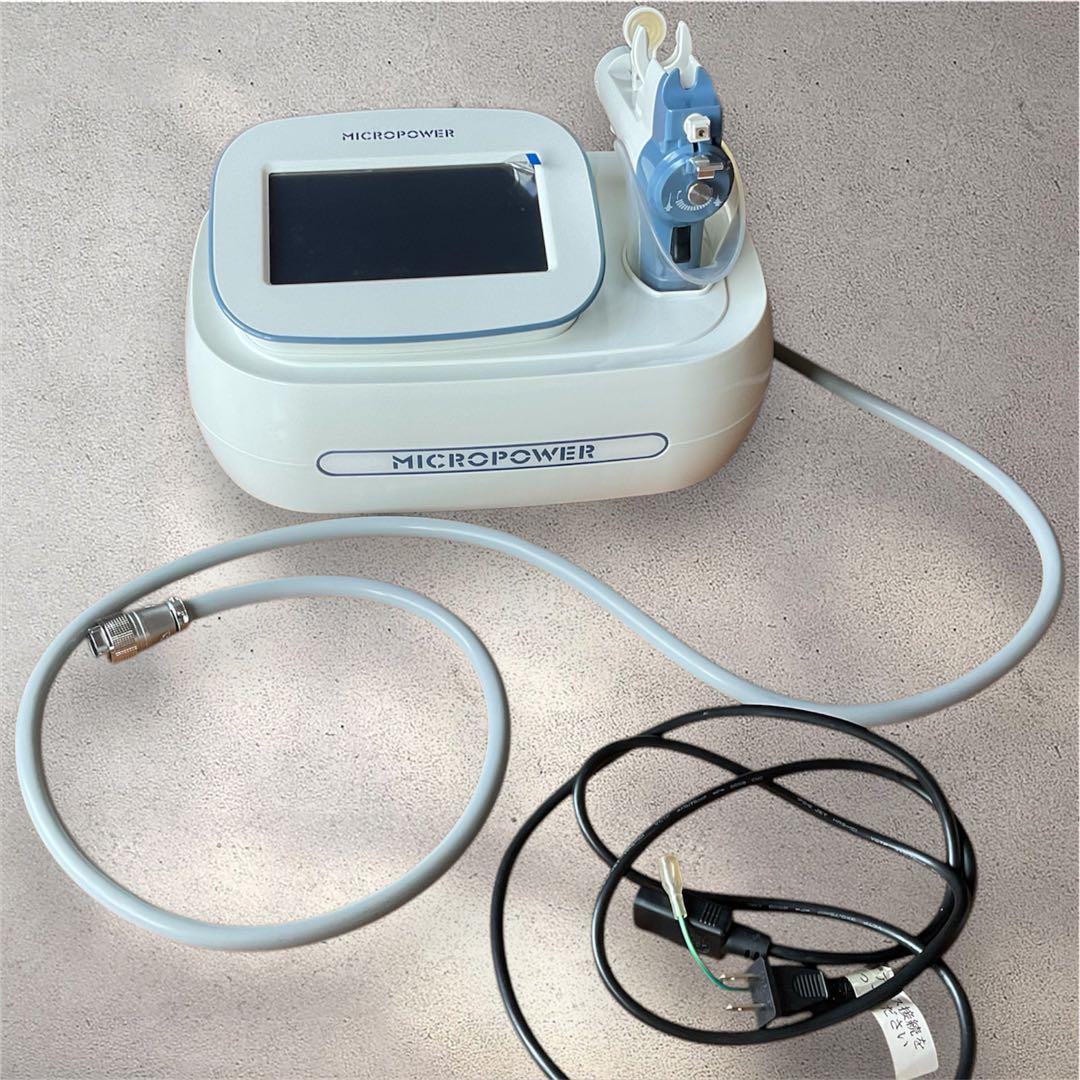 MICROPOWER のニードルフリーメソセラピー機器美顔器 針なし