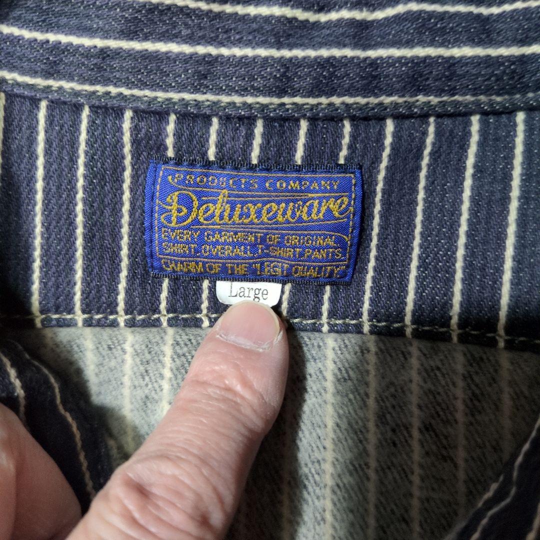 TAKAさん専用Deluxeware ヒッコリー　ヘビーウェイト　ワークシャツ