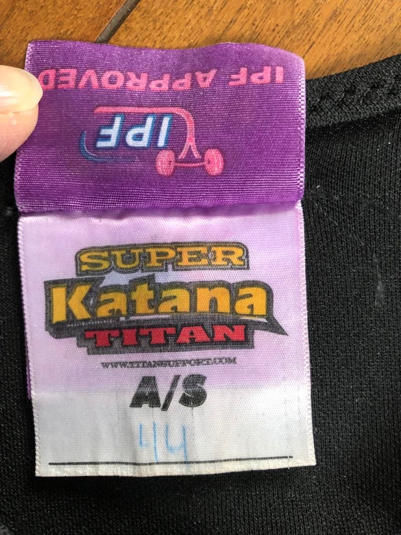 タイタン　ベンチシャツSUPER KATANA AS44 中古