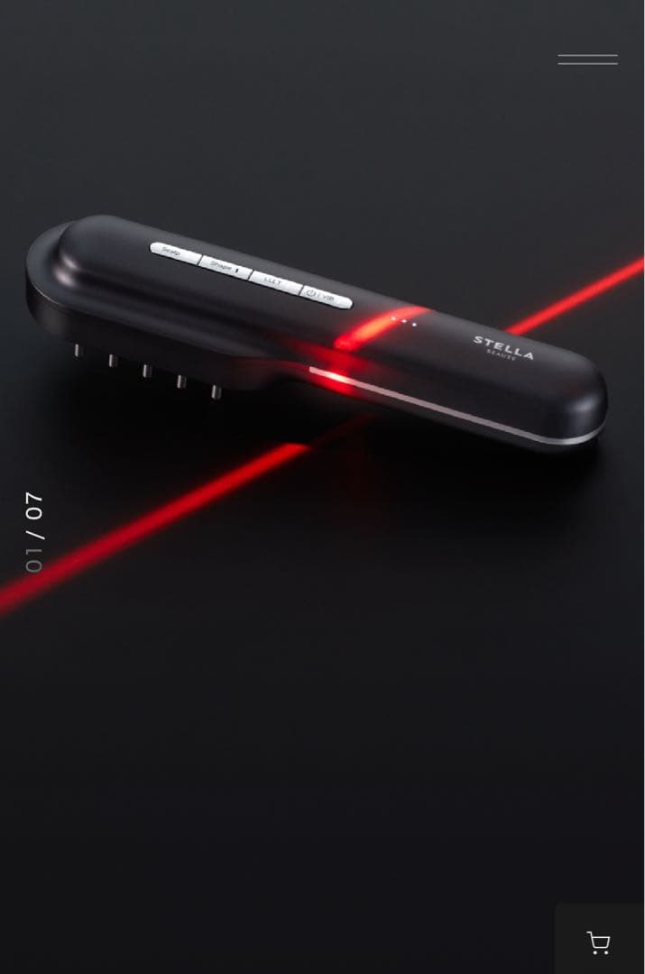 STELLA BEAUTE★レーザー&EMSリフトブラシ PRO 美品　一式あり