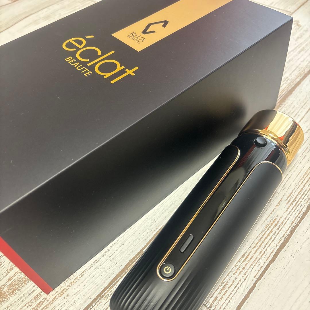 リアボーテ　エクラボーテ　美顔器　éclat ブラック/ゴールド　動作確認済み