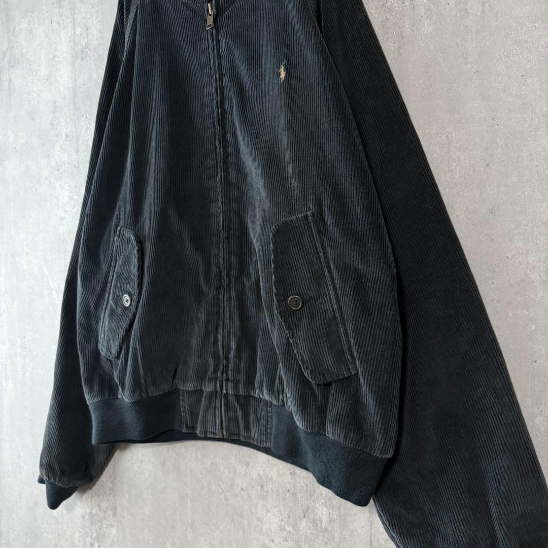 ラルフローレン 90s コーデュロイスイングトップ 金刺繍 XXL 希少 美品