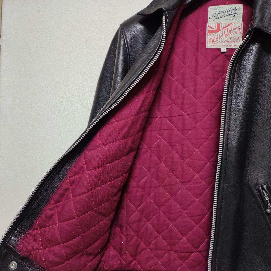 ディアスキン Addict Clothes AD-01 ライダースジャケット38