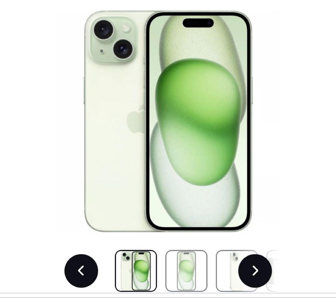 Apple iPhone 15 ミントグリーン 256GB