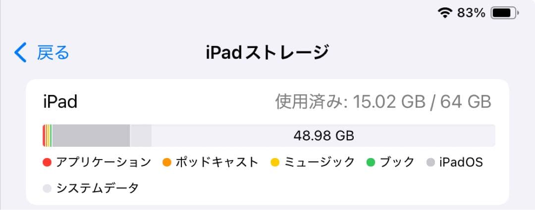 iPad 第10世代 64GB 若干の曲がりあり シルバー MPQ03LL/A