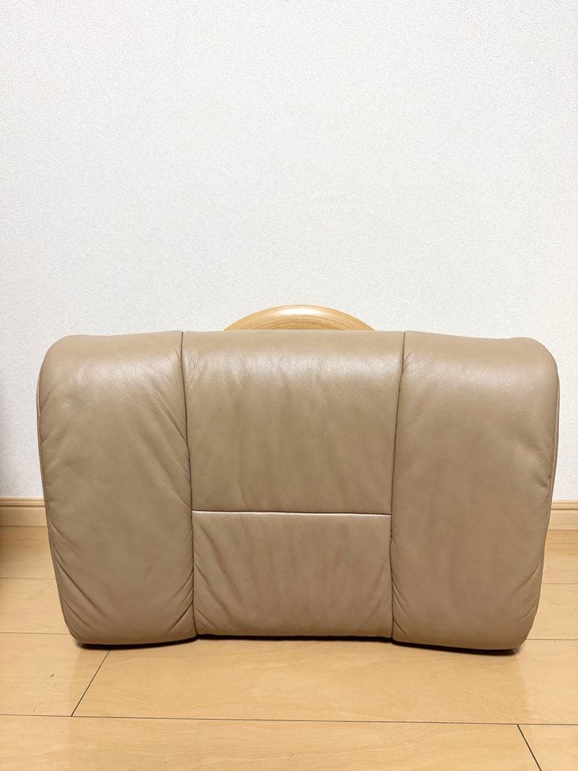 エコーネス ストレスレスチェア　ノルウェー製　本革 オットマン付き