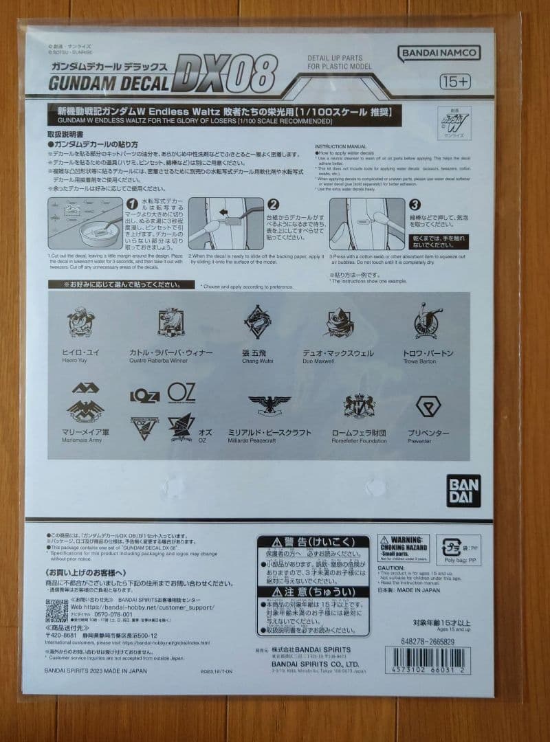 ＭＧ 1/100 ガンダムエピオン EW (シュトゥルム・ウント・ドラング装備)