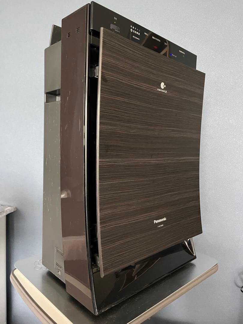Panasonic F-VX70XR 空気清浄機 木目調 2018製　動作確認済