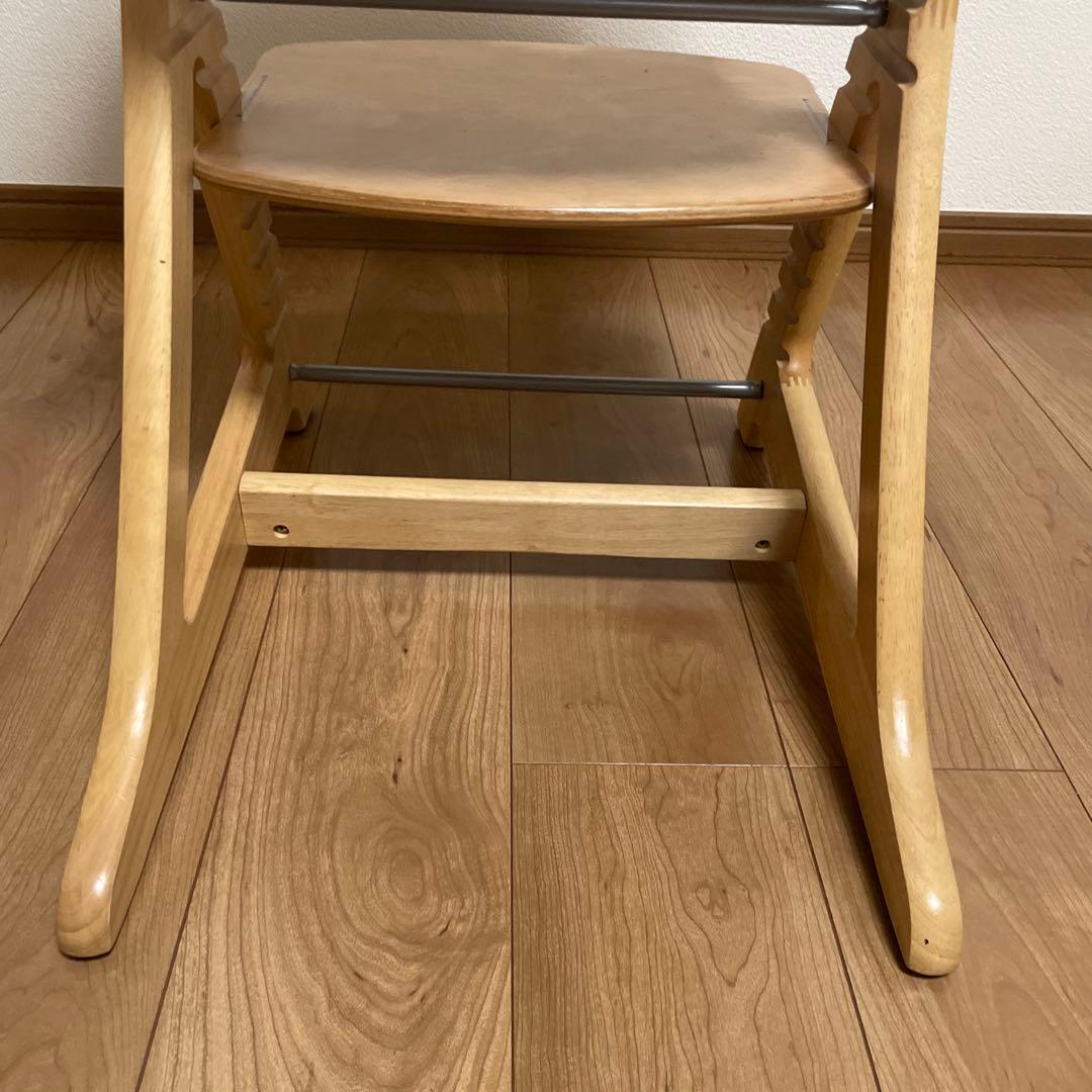 【美品】大和屋　すくすくチェアプラス　テーブル付