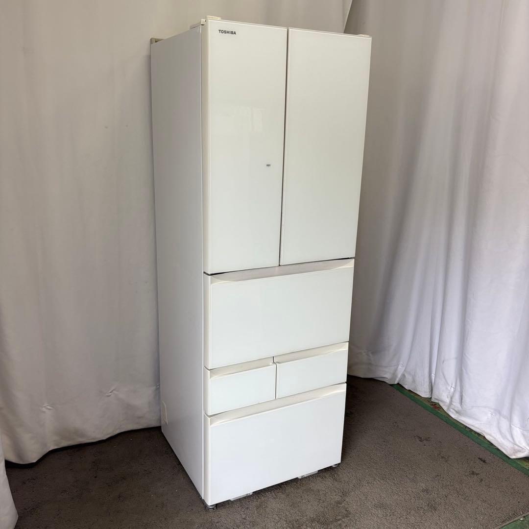 ★144　冷蔵庫　東芝　400ℓ〜500ℓ　大型　綺麗　フレンチドア　設置無料