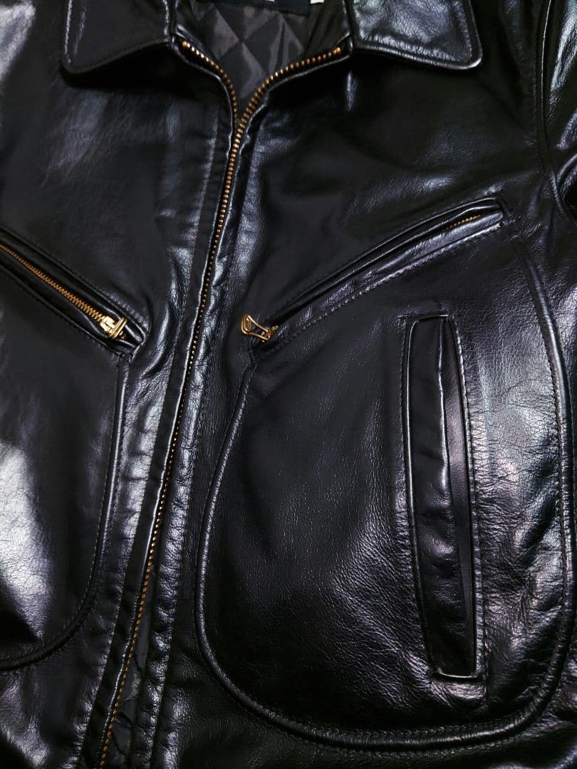 USA製 SCHOTT NYC. Dポケット シングル ライダースジャケット