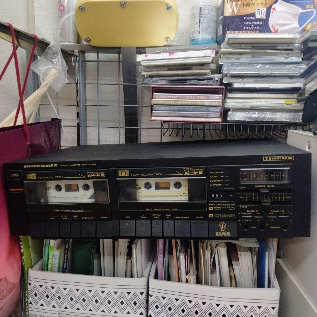 カセットデッキ ドルビーNR ワンタッチ録音