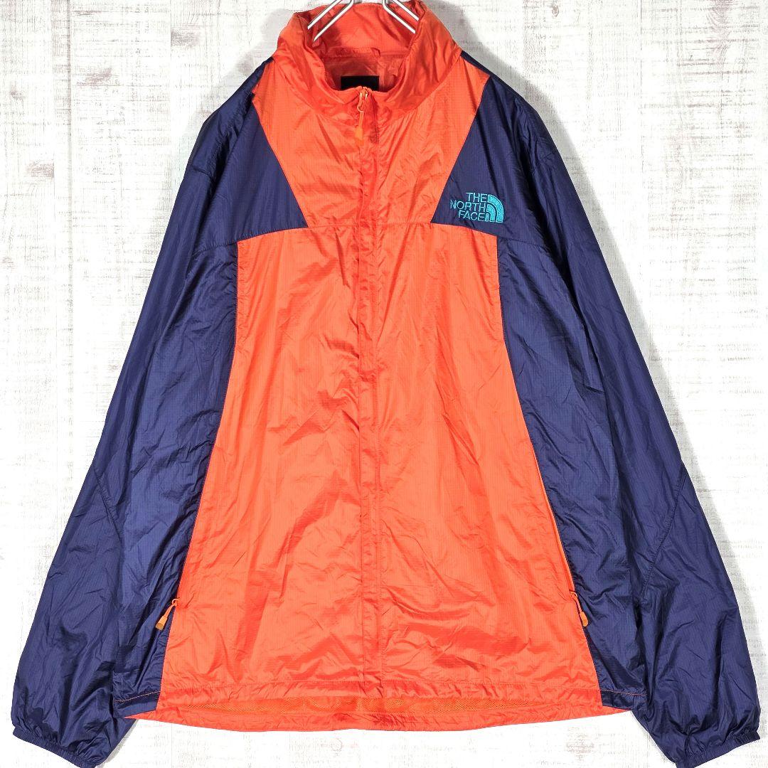 美品✨️ノースフェイス ウインドブレーカー ナイロンパーカー 超軽量 希少色 L