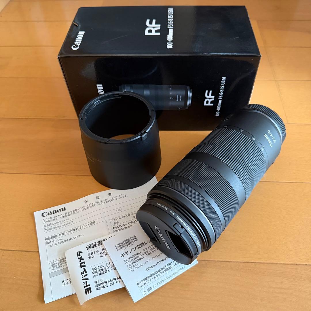 レンズ(ズーム) Canon RF 100-400mm F5.6-8 IS USM