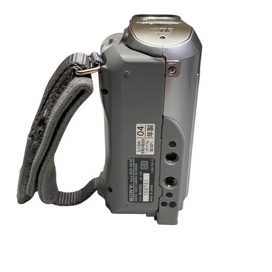 【美品】miniDVのダビングに！ SONY ビデオカメラ DCR-HC40
