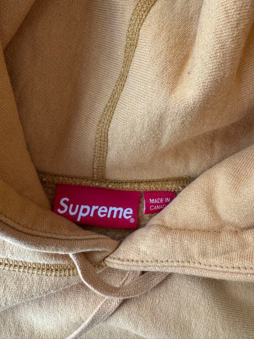 Supreme ボックスロゴフーデッドスウェット