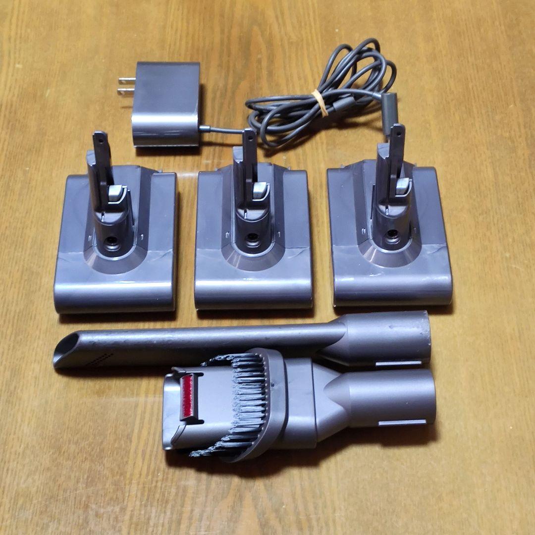 ダイソン SV11掃除機 完全分解清掃済み 動作品 純正バッテリー3つセット