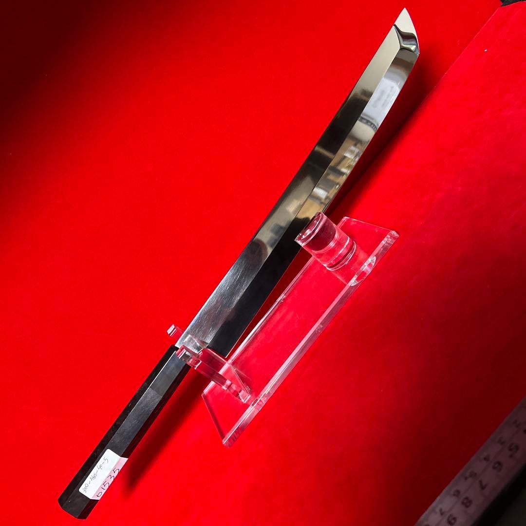 包丁　先丸型　尺　鏡面仕上げ　切味抜群箱付　未使用品